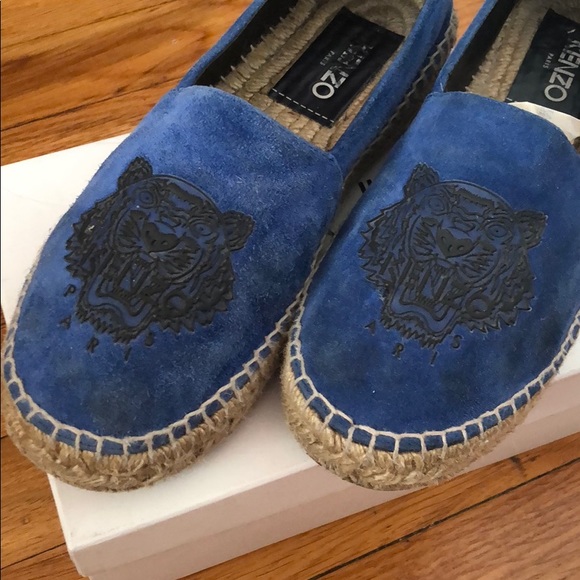 kenzo espadrilles blue